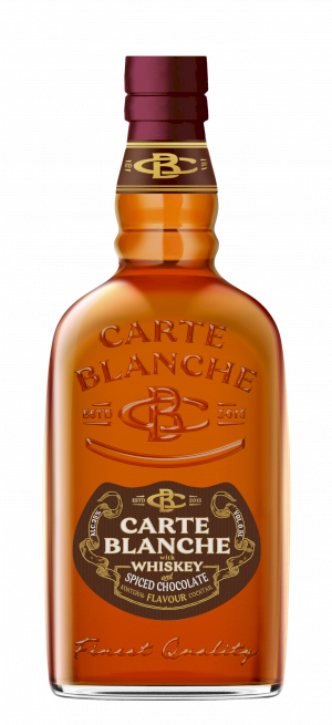 Carte Blanche Spiced Chocolate based on whisky